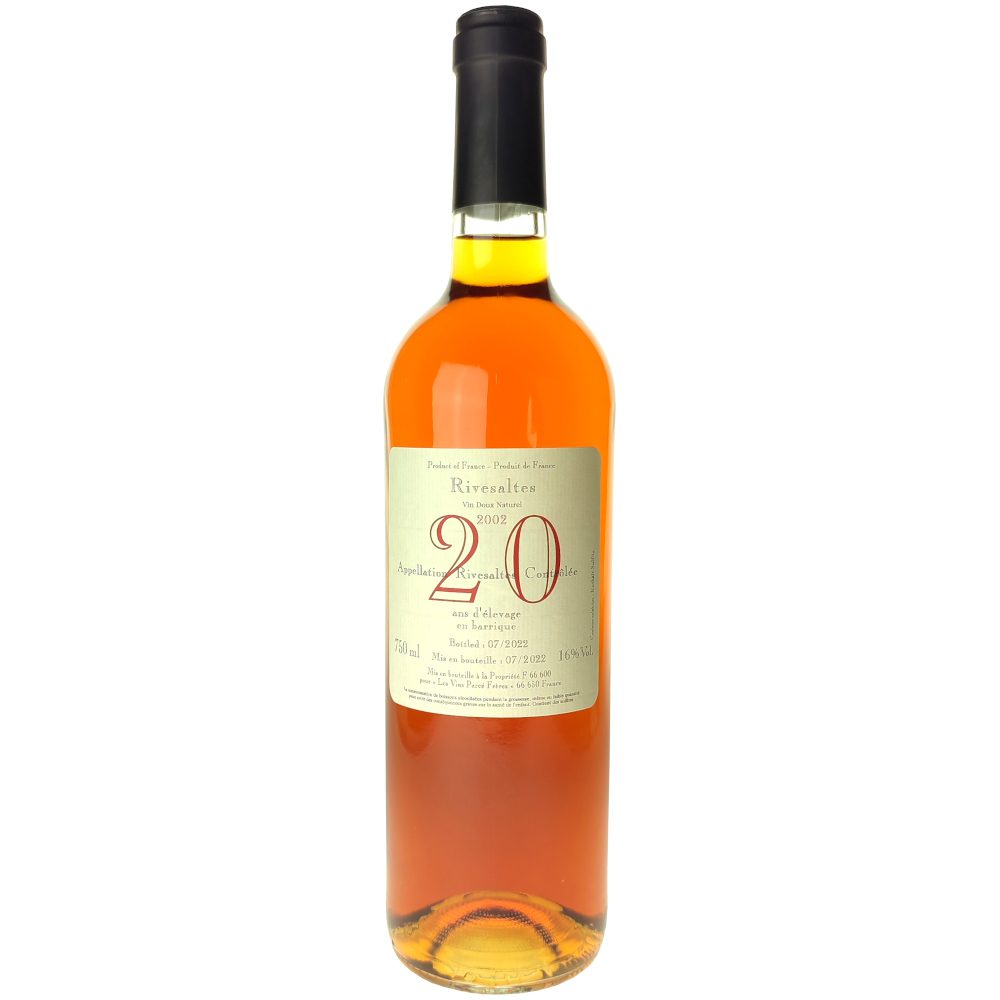 Rivesaltes 20 Ans d'Age 2002 Parcé Frères